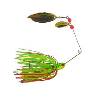 Dekoi 17gm Ls21 Closed Eye Spinnerbait, Lemon Lime, Qty 2