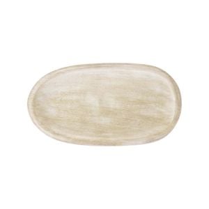 J.elliot Home Brooks 33x18cm Acacia Wood Serving Tray - Whitewash