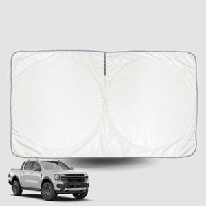 Windscreen Sun Shade for Ford Ranger (PX3 Dual Cab Ute)2018-2022 Universal Fit Window Visor UV Block