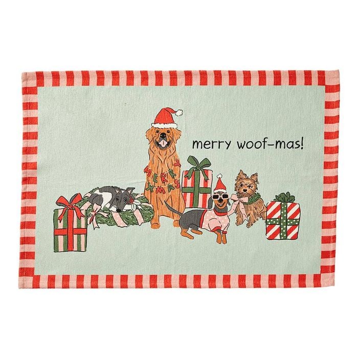 Myhouse Washable Mat - Merry Woofmas