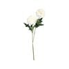 UN-REAL 35cm White Dahlia Twin Artificial Flower