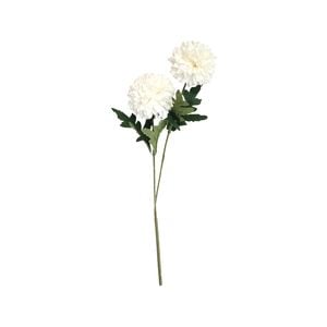 UN-REAL 35cm White Dahlia Twin Artificial Flower