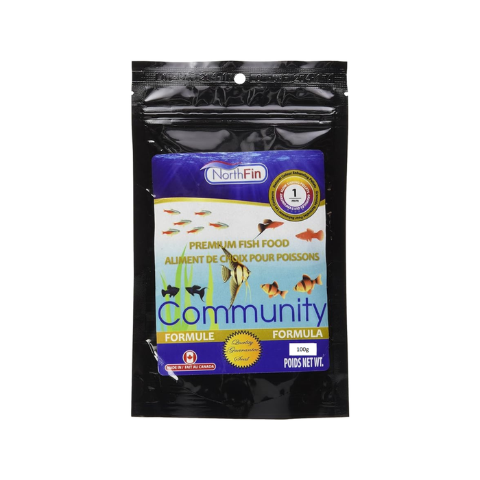 Northfin Community Formula Fish Food 1mm, 100g