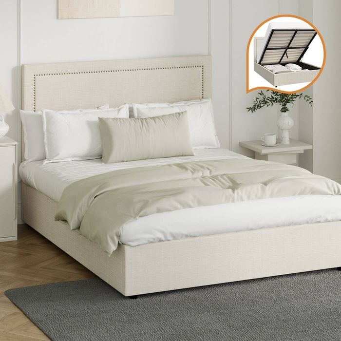 Oikiture Bed Frame Queen Size ADI