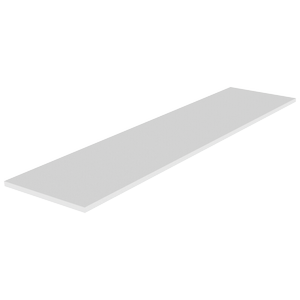 Lugna 2400 X 600 X 32mm White Benchtop