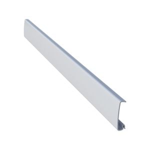 Flexi Storage Home Solutions 558mm White Double Slot Hang Track Cover - 558mm White