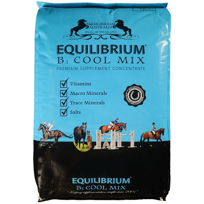 Equilibrium B Cool Mix Vitamin Magnesium for Nervous System Horses 12kg
