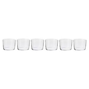 6pc Krosno Harmony 190ml Glass Mini Tumbler Set - Clear
