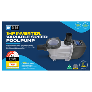 Hy-Clor 1HP Inverter Variable Speed Pool Pump