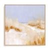 Artey | Beach Grass Impression I - Framed Canvas - Natural Frame - 120 x 120cm