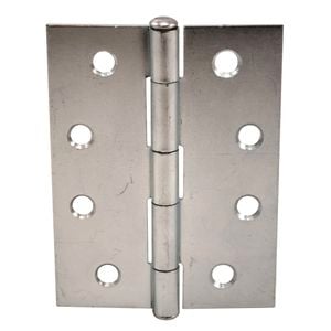 Lane 100mm Zinc Plated Loose Pin Butt Hinge - 20 Pack