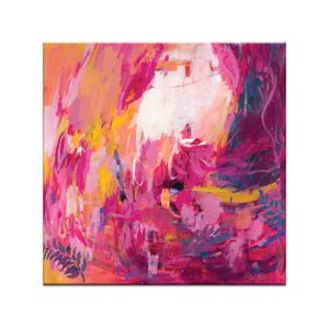 Artist Lane "Willing to Love Myself" by Amira Rahim - 75x75cm Stretched Canvas