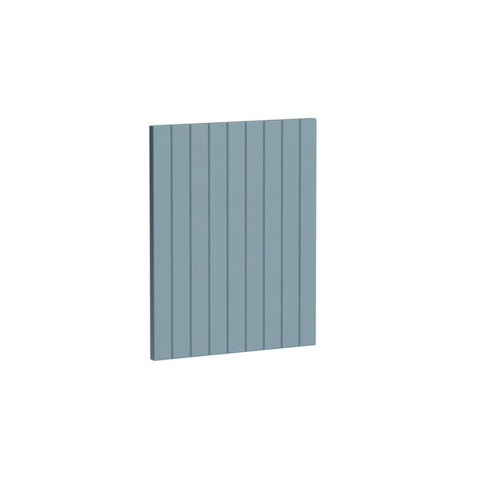 Kaboodle 450mm Danish Blue V-Groove Med Cabinet Door