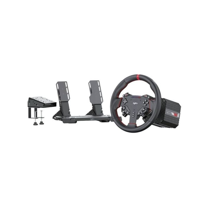 Pxn Vd6 Direct Drive Racing Simulator Bundle With 280 Mm Wheel And 2 Pedal Set For Pc