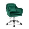 ALFORDSON Velvet Office Chair Orla Green