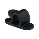 Click Round Cable Clamps - 10 Pack