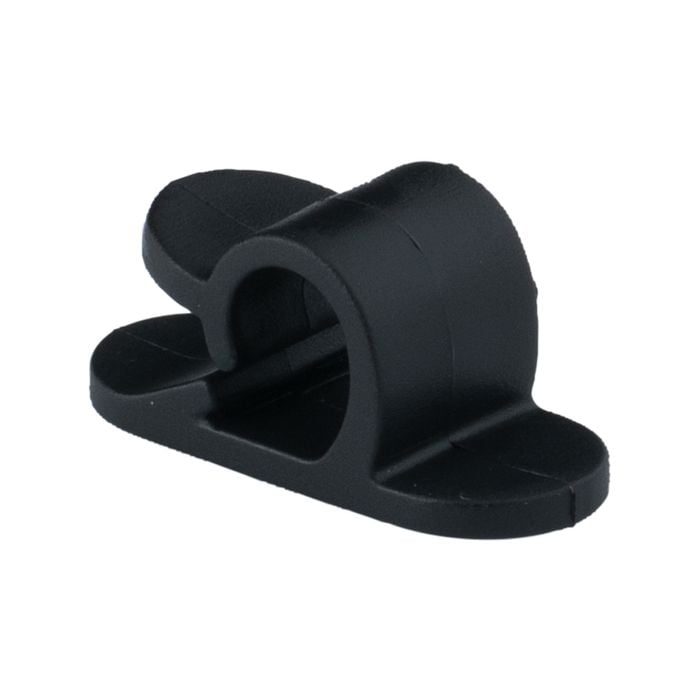 Click Round Cable Clamps - 10 Pack