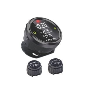 Oricom TPMC-2E Tyre Pressure Monitoring System for Motorcycles Including 2 External Sensors