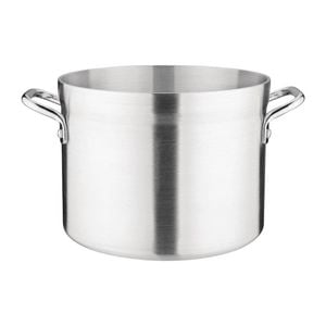 Vogue Deep Boiling Pot Aluminium 240mm Commercial Kitchen Cookware