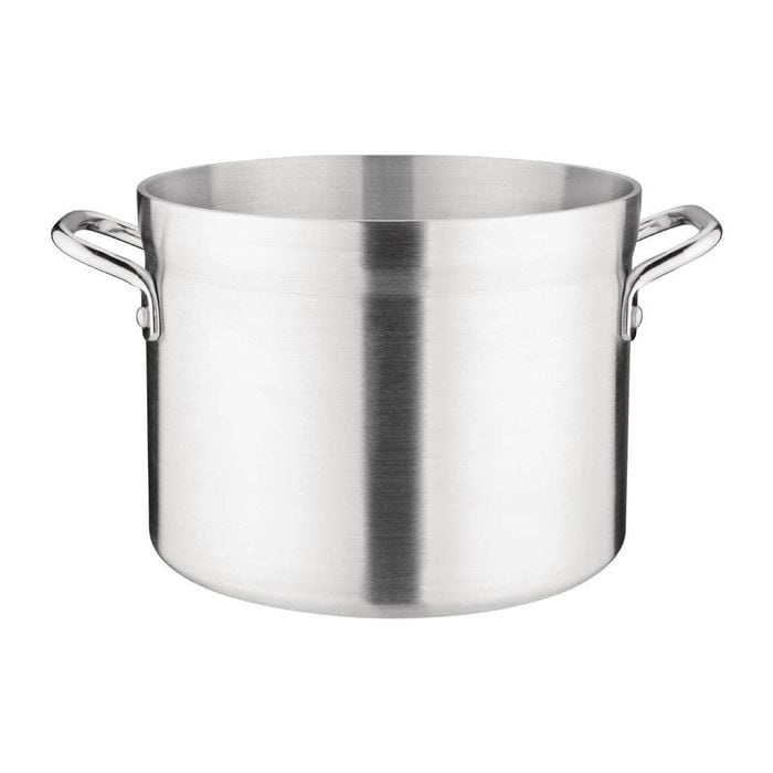 Vogue Deep Boiling Pot Aluminium 240mm Commercial Kitchen Cookware