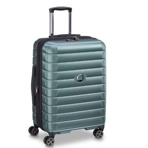 Delsey Shadow 5.0 Hardside Medium Spinner Suitcase - 66cm - Green