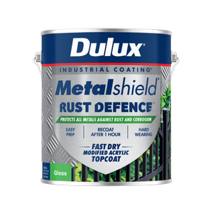 Dulux 4L Ultra Deep Base Gloss Metalshield Defence Rust