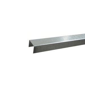 Australian Handyman Supplies 30 x 25 x 0.4mm 3m Galvanised Steel Trimdek Capping - galvanised