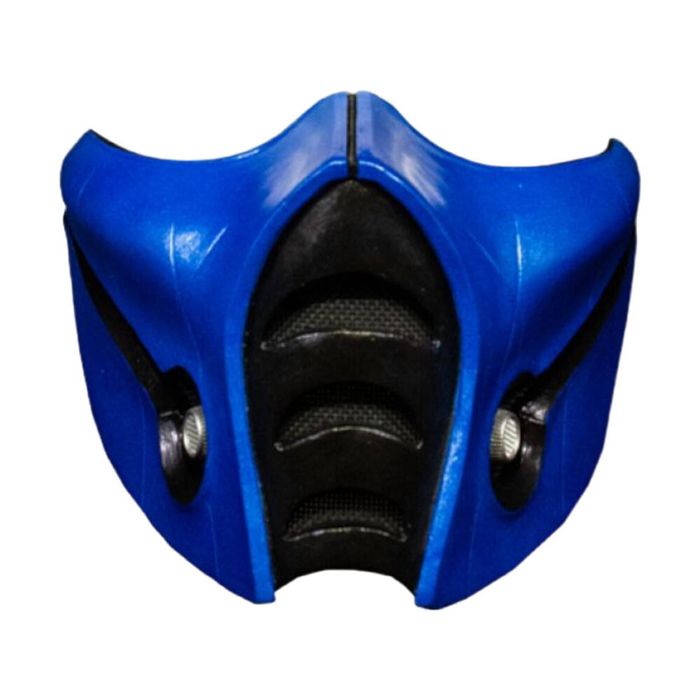 Mortal Kombat Sub-Zero Halloween Costume Mask Party Cosplay Disguise Blue