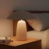 Astin Sinclair Oyster Grey Orson Mushroom Table Lamp