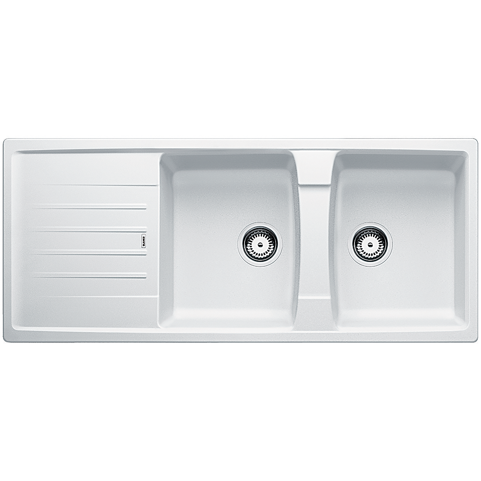 Blanco White Double Bowl Sink thumbnail 2