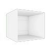 Lugna 512 x 600 x 580mm White Cabinet Shell