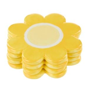 Emporium Set of 4 Posey Flower Coasters