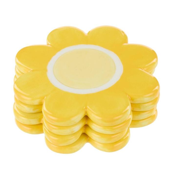 Emporium Set of 4 Posey Flower Coasters