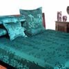 Phase 2 Warlord Jacquard Jade Quilt Cover Set Double