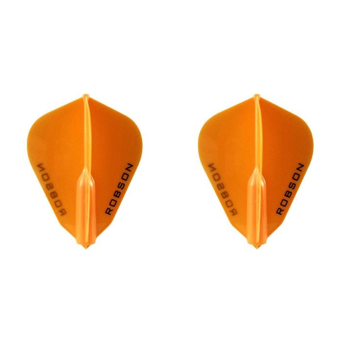2x 3pc Robson Plus Dart Flights F Shape Accessory Set - Green