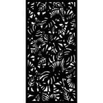 Matrix 2410 x 1205mm Charcoal Rainforest Screen Panel With Frame