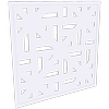 ProtectorAl 300 - 940 x 300 - 940m Surfmist Mosaic Framed Composite Decorative Panel