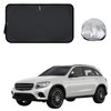 Front Windscreen Sun Shade for Mercedes-Benz GLC 2015 - 2022 SUV (X253) - Standard 150 x 85 cm - Black