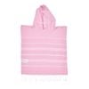 Baby Pink Kids Hooded Beach Towel - 3-5 years old