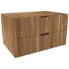 Lugna 512 x 900 x 580mm Cove 2 Drawer Storage Cabinet