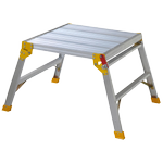 Indalex 0.6 x 0.6m 120kg Industrial Aluminium Tradesman Work Platform