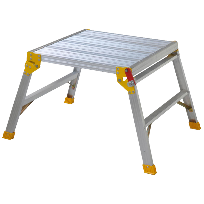 Indalex 0.6 x 0.6m 120kg Industrial Aluminium Tradesman Work Platform
