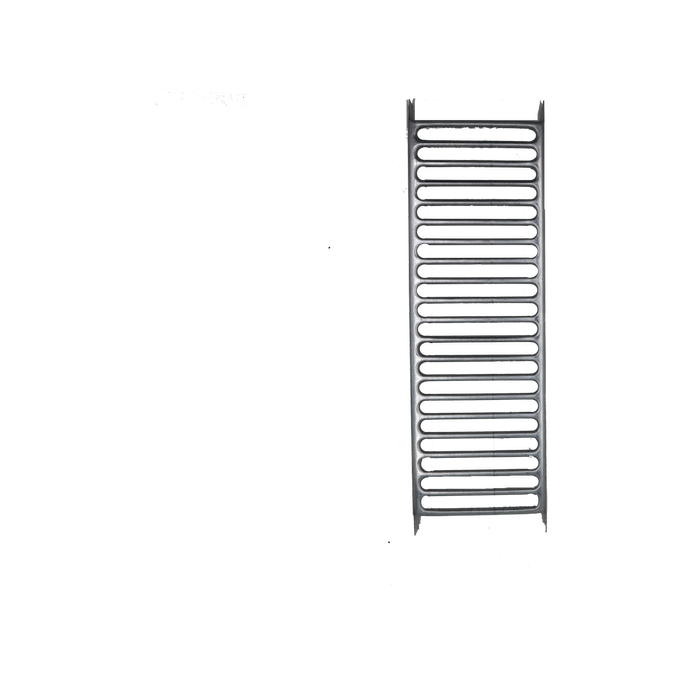 Builders Edge 230 x 75mm Galvanised Slimline Brick Vent