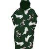 NRL Youth Hooded Towel - South Sydney Rabbitohs - Kids - Beach Bath - OSFM