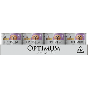 Optimum 700g Puppy Chicken & Rice Wet Dog Food - 12 Cans