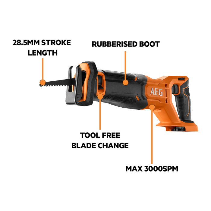 Aeg 18v reciprocating saw sales