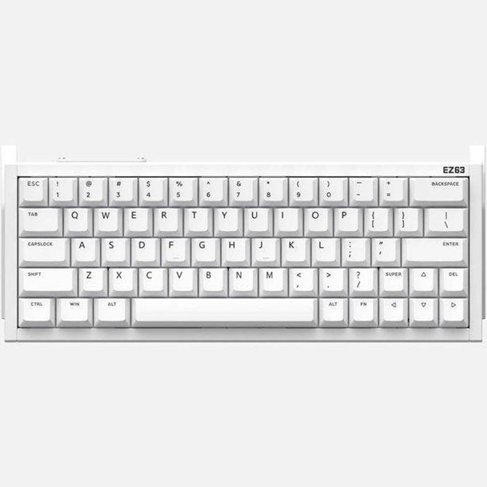 Iqunix Ez63 Magnetic Wired He Gaming Keyboard (white) (jade Pro Switch)