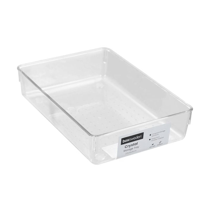 Boxsweden 23 x 15 x 5cm Crystal Storage Tray