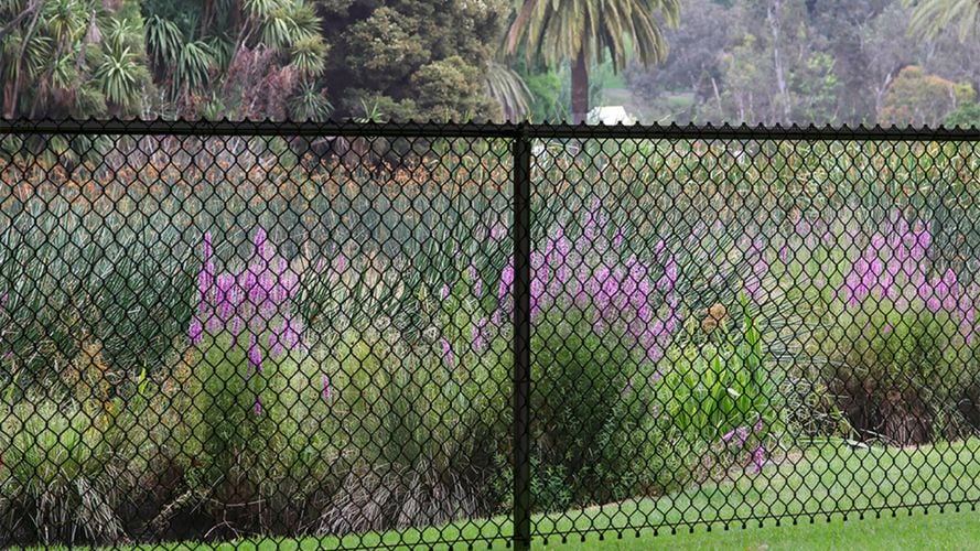 Secure
  commercial properties with chain link fence