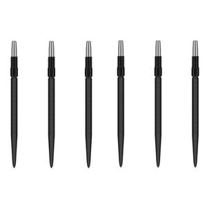 2x 3pc Target Swiss Nano Dart Point Replacement Spare Tip 40mm Black